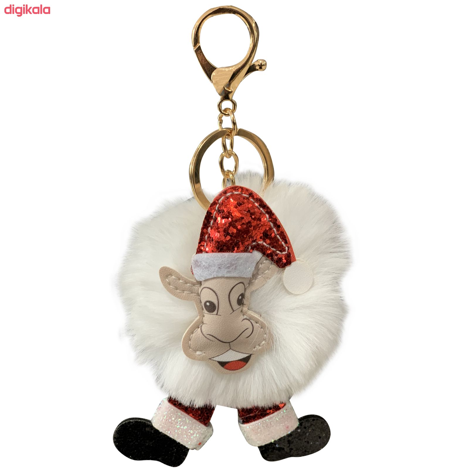 ست هدیه عروسک طرح گوسفند مدل بابانوئل کد 47
