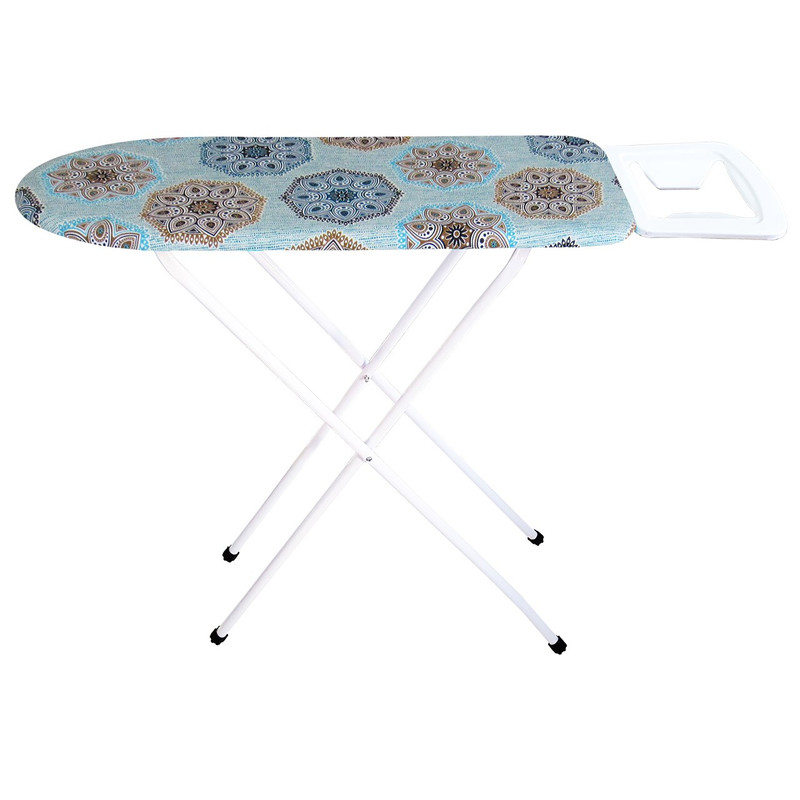 میز اتو پایه بلند اوژن مدل 4104 آبی گل دار