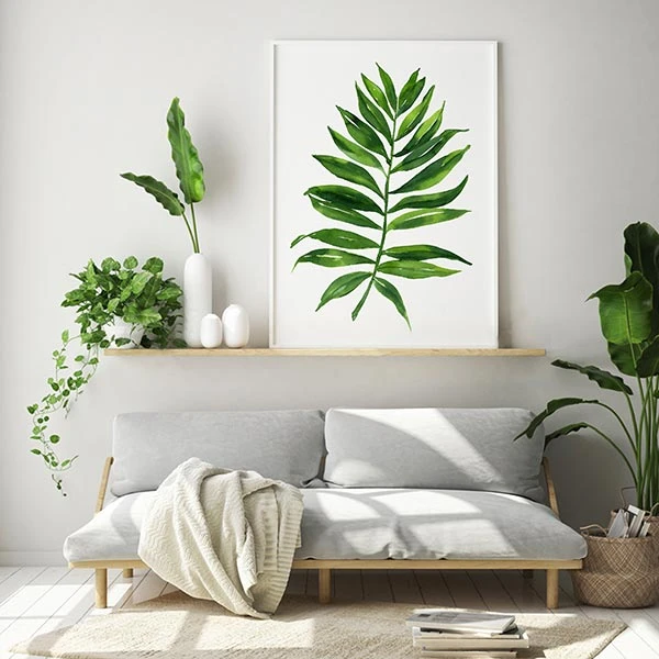 تابلو سالی وود طرح آبرنگ ظرافت زیبایی کد T130125 