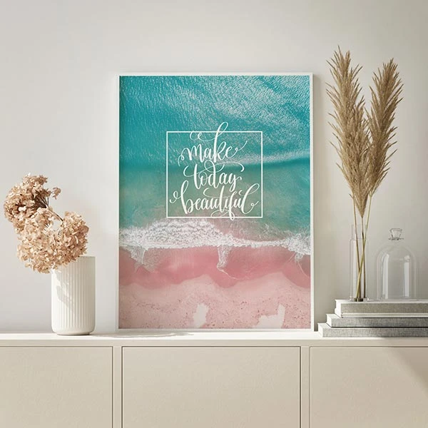 تابلو سالی وود طرح امروزت را زیبا کن کد T140211 