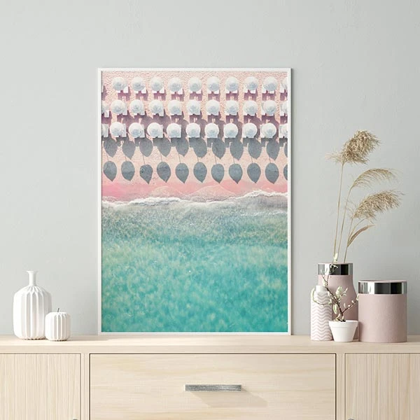 تابلو سالی وود ساحل شگفت انگیز کد T140212