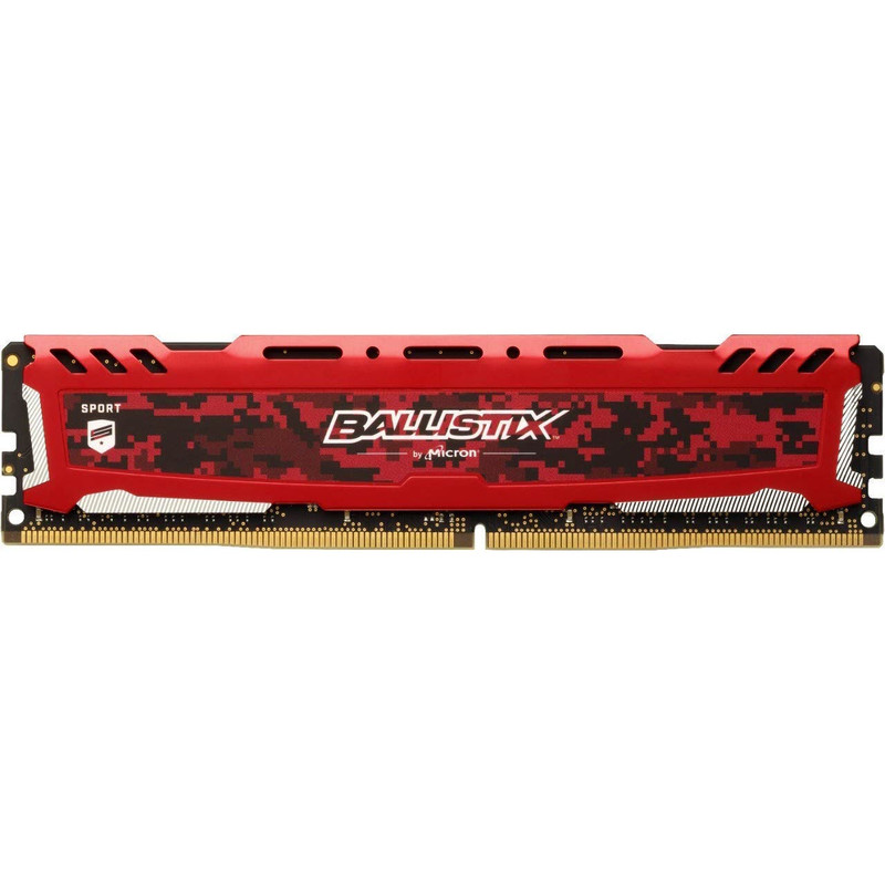رم دسکتاپ DDR4 تک کاناله 3000 مگاهرتز CL15 میکرون مدل Ballistix Sport ظرفیت 8 گیگابایت