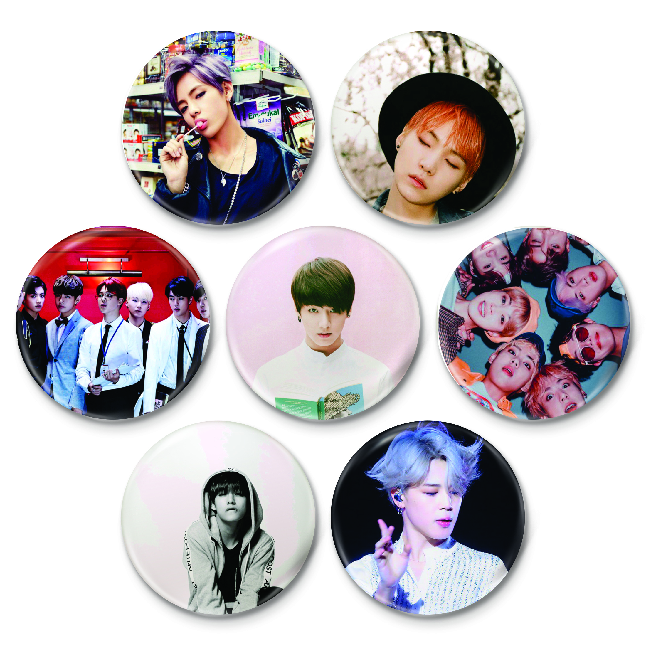 پیکسل طرح bts کد 48.59 مجموعه 7 عددی