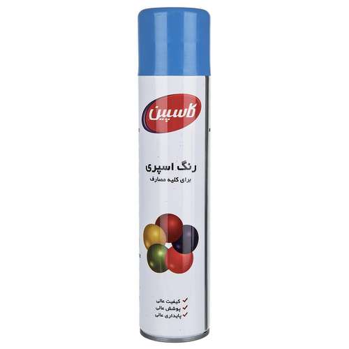 اسپری رنگ آبی آسمانی کاسپین وزن 295 گرم