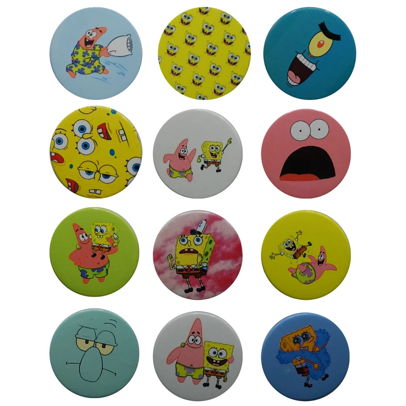 پیکسل طرح باب اسفنجی کد B10050 مجموعه 12 عددی