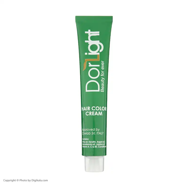 رنگ مو دورلایت شماره 1.1 حجم 100 میلی لیتر رنگ مشکی پر کلاغی