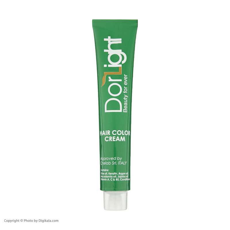 رنگ مو دورلایت شماره 7.1 حجم 100 میلی لیتر رنگ بلوند خاکستری