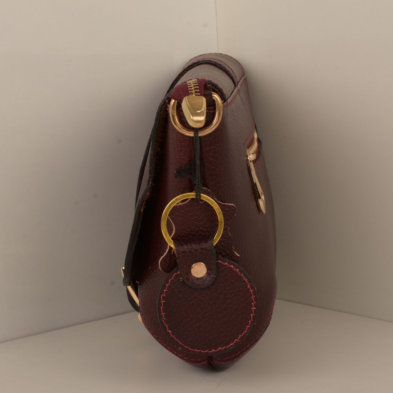  کیف دوشی زنانه پارینه چرم کد V189-12 -  - 3