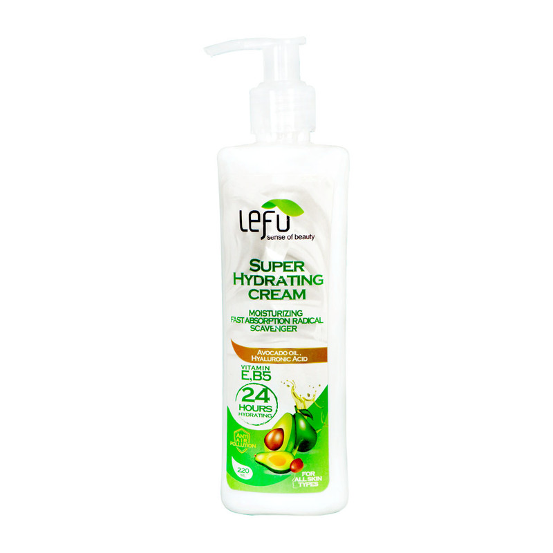کرم مرطوب کننده لفو مدل avacado oil حجم 220 میلی لیتر 
