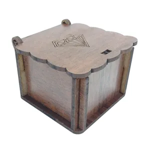 جعبه جواهرات چوبی کد NG9051