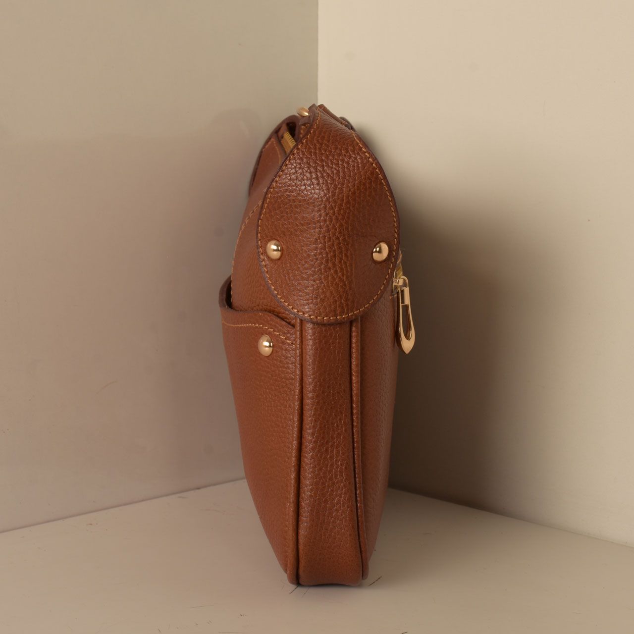 کیف دوشی زنانه پارینه چرم کد V191 -  - 20
