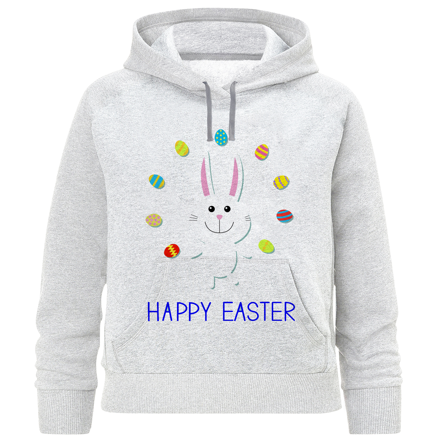 هودی دخترانه طرح HAPPY EASTER کد F423