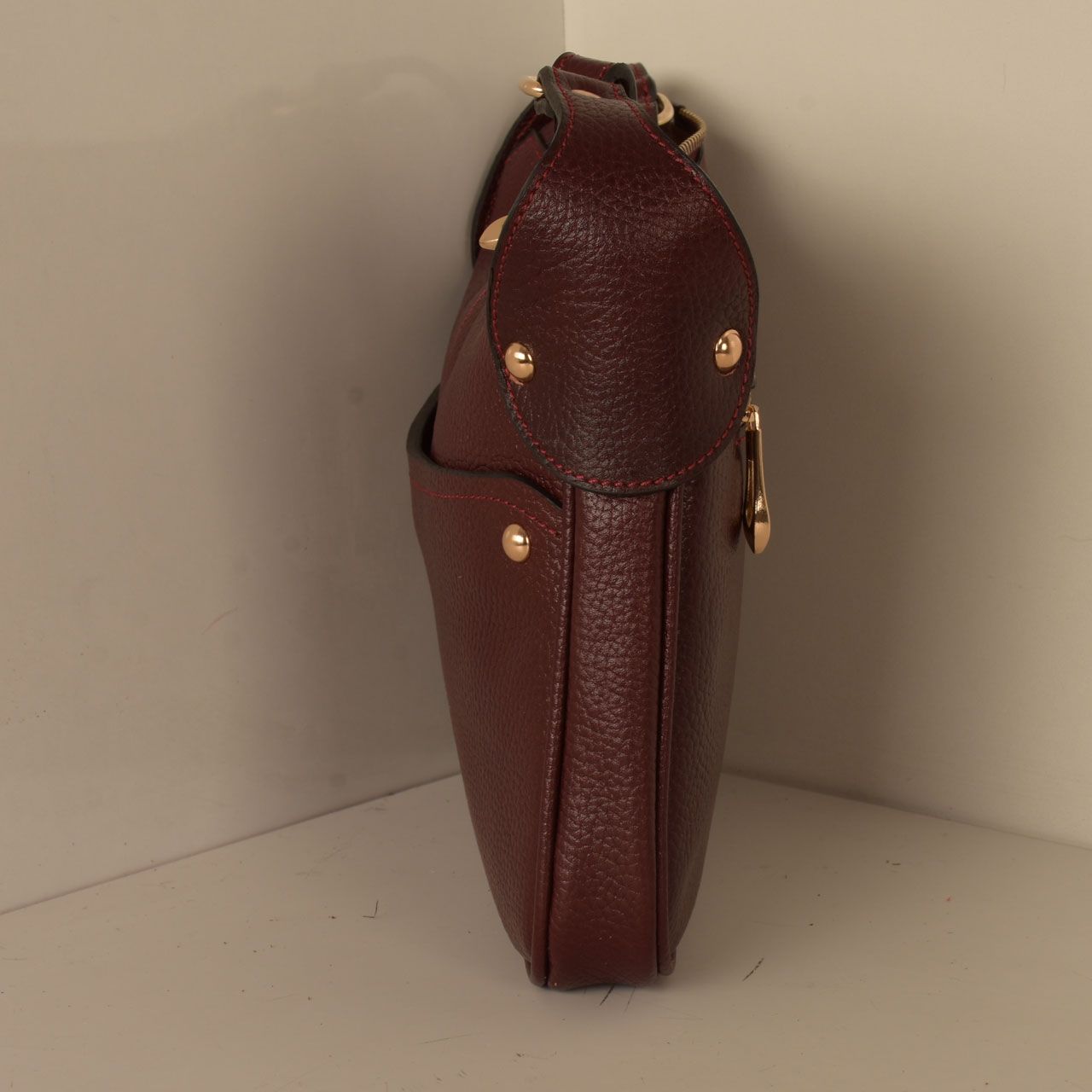 کیف دوشی زنانه پارینه چرم کد V191 -  - 29