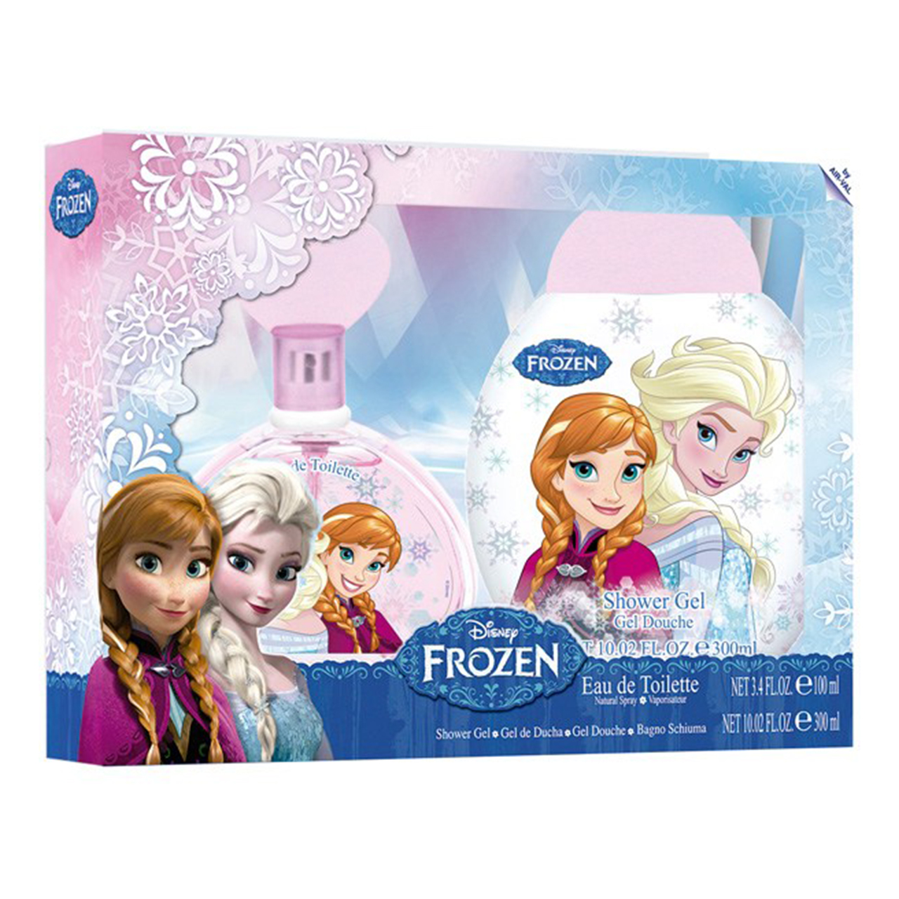 ست ادو تویلت کودک ایر وال مدل Disney Frozen 2 حجم 100 میلی لیتر