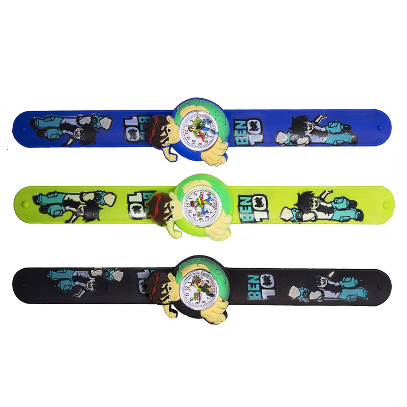 ساعت مچی عقربه ای پسرانه مدل ma55 مجموعه 3 عددی