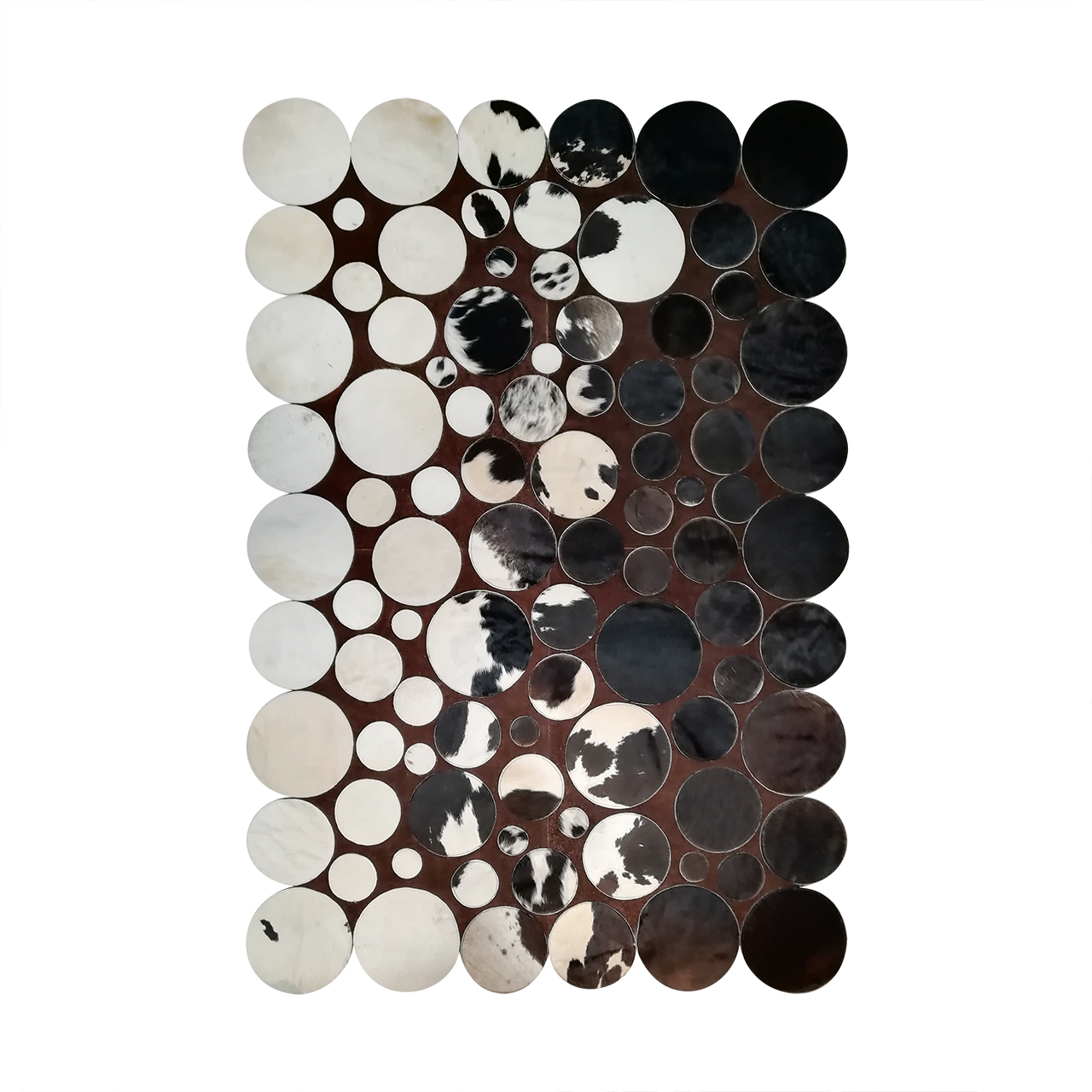 کلاژ فرش پوست و چرم کمالی مدل AD-00548