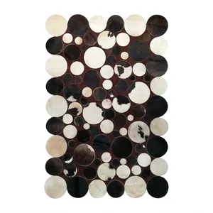 کلاژ فرش پوست و چرم کمالی مدل AD-00549