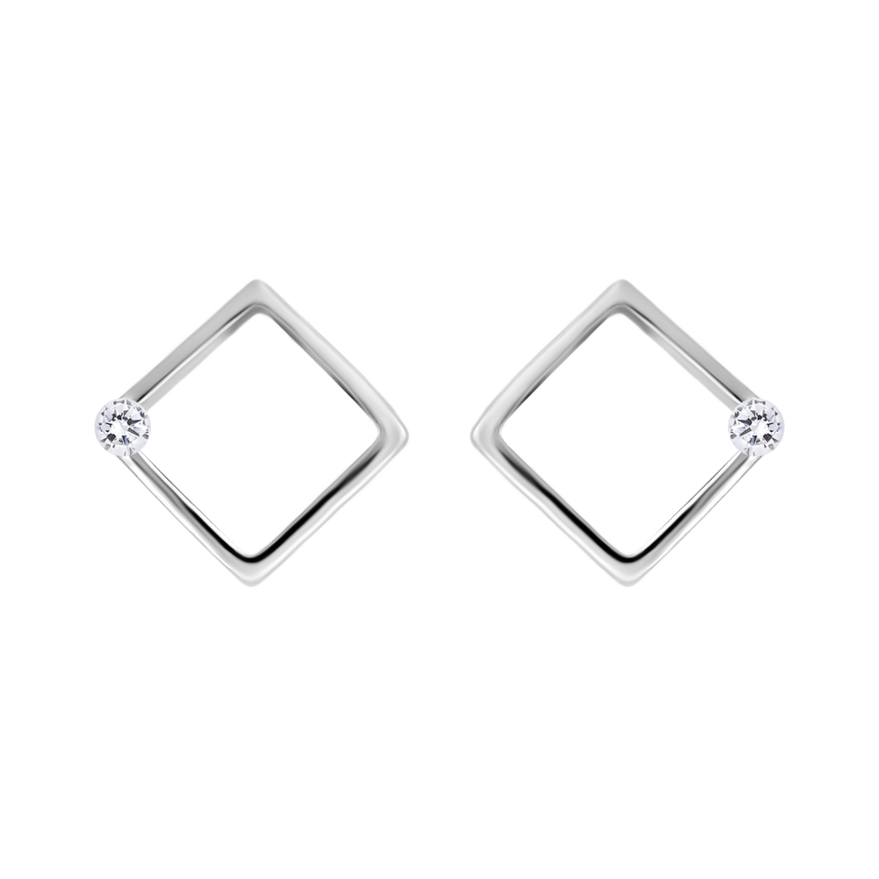 گوشواره نقره زنانه اقلیمه کد EN435