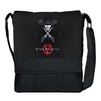 کیف دوشی چی چاپ طرح V For Vendetta کد 65684