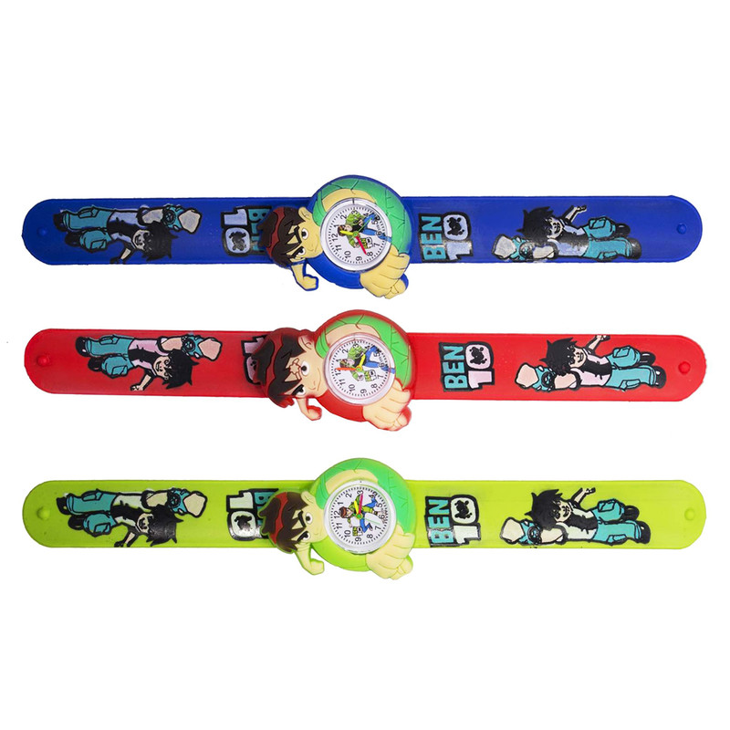 ساعت مچی عقربه ای پسرانه مدل ma80 مجموعه 3 عددی