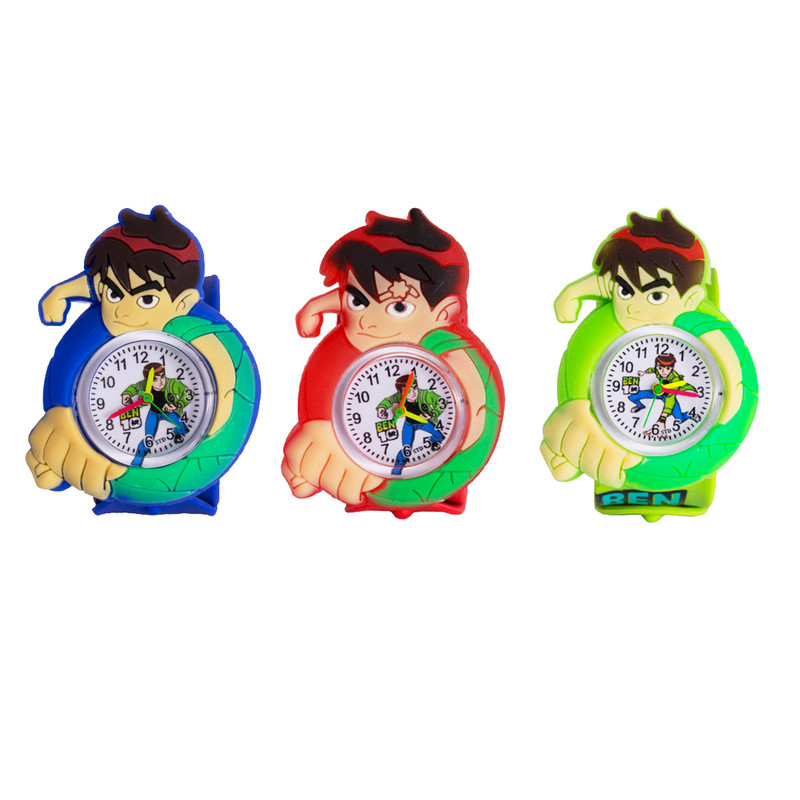 ساعت مچی عقربه ای پسرانه مدل ma80 مجموعه 3 عددی