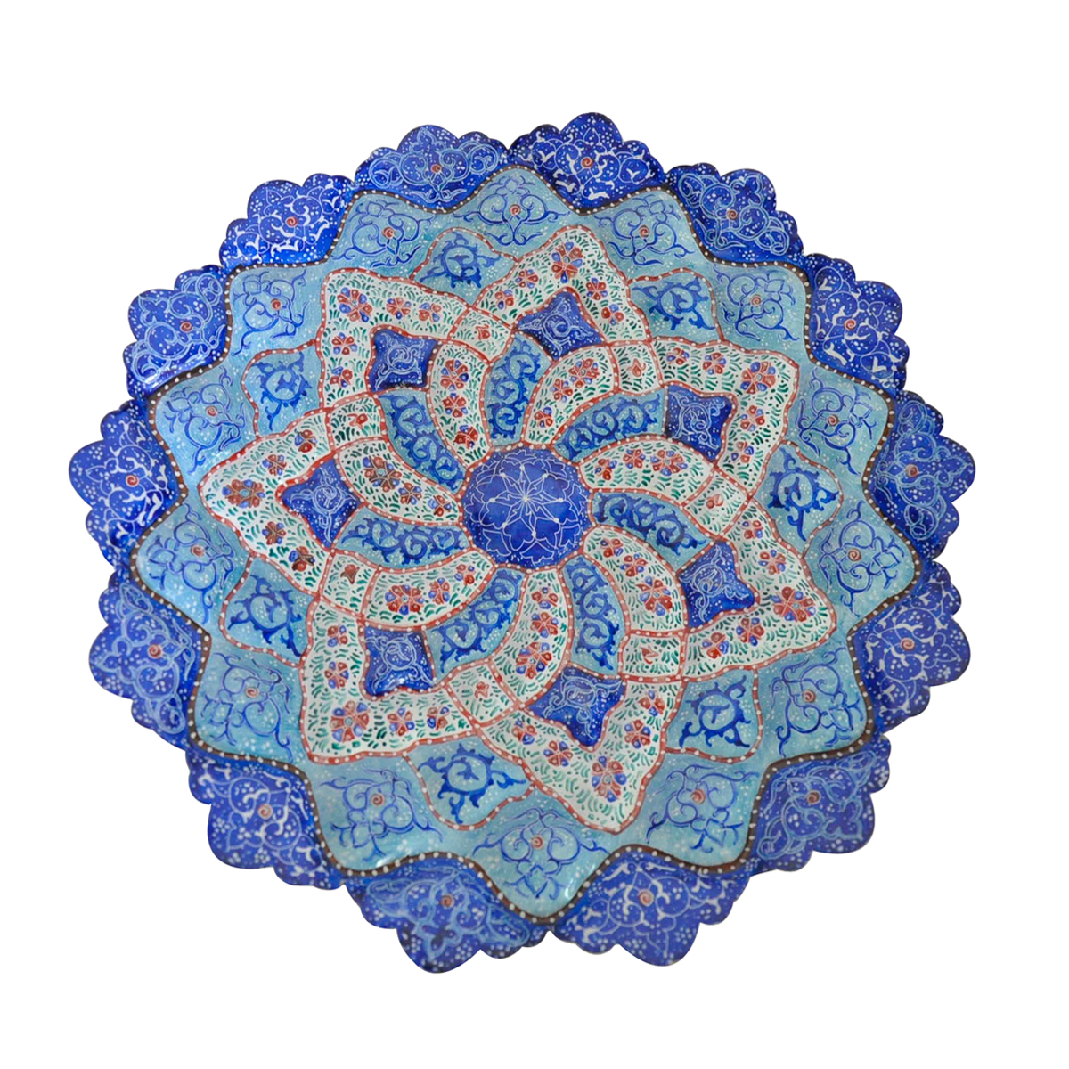 بشقاب میناکاری کد 16 g
