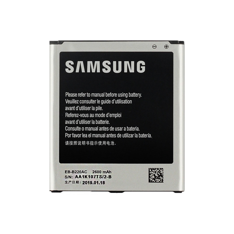 باتری موبایل مدل EB-B220AC ظرفیت 2600میلی آمپر ساعت مناسب برای گوشی موبایل سامسونگ Galaxy Grand 2