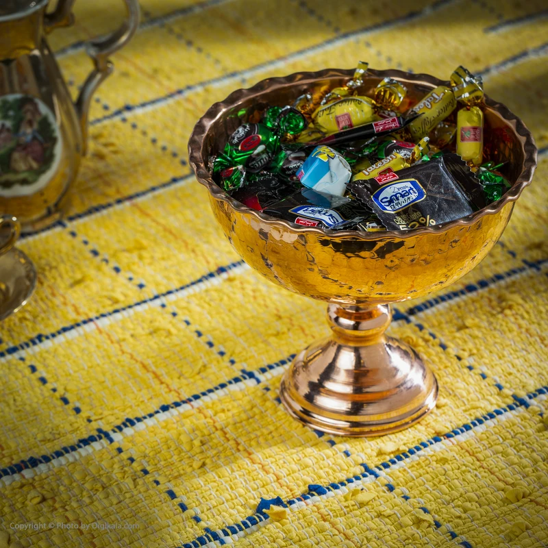 عکس شماره 4 : آجیل خوری مسی مس زنجان کد 002