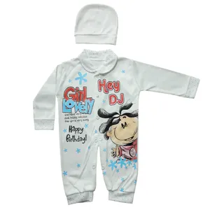 ست سرهمی و کلاه نوزاد مدل R3D-DJ805