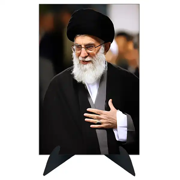 تابلو شاسی رومیزی طرح رهبر سید علی خامنه ای مدل AG-239