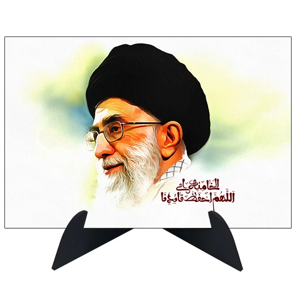 تابلو شاسی رومیزی طرح رهبر سید علی خامنه ای مدل AG-240