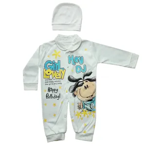 ست کلاه و سرهمی نوزاد مدل YLW-DJ805