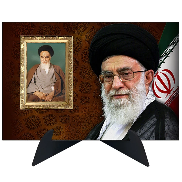 تابلو شاسی رومیزی طرح رهبر سید علی خامنه ای مدل AG-243