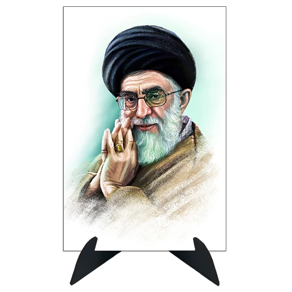 تابلو شاسی رومیزی طرح رهبر سید علی خامنه ای مدل AG-245