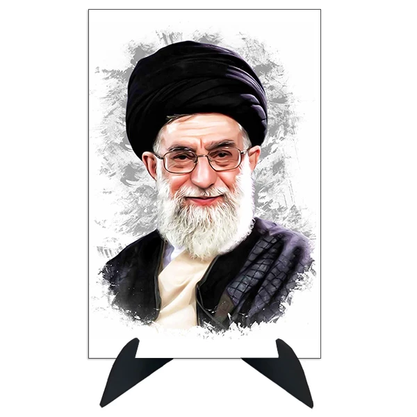 تابلو شاسی رومیزی طرح رهبر سید علی خامنه ای مدل AG-249