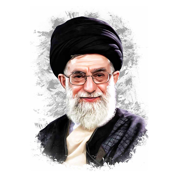 تابلو شاسی رومیزی طرح رهبر سید علی خامنه ای مدل AG-249