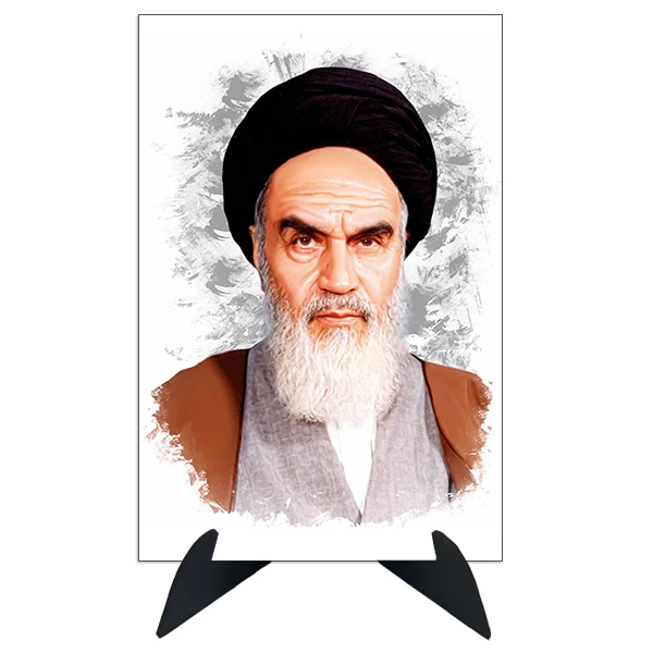 تابلو شاسی رومیزی طرح امام خمینی مدل AG-250