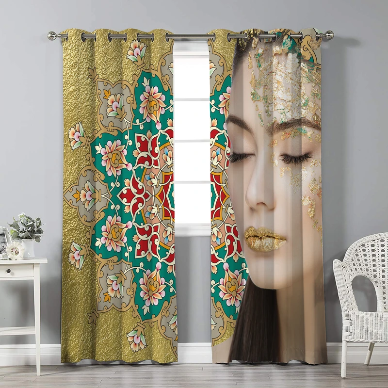 پرده نیروانا مدل pl2127 سایز 280 × 140 سانتی متر