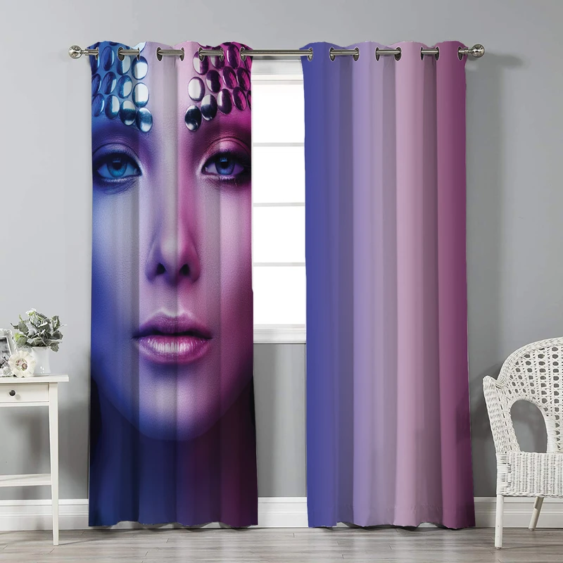 پرده نیروانا مدل pl2142 سایز 280 × 140 سانتی متر