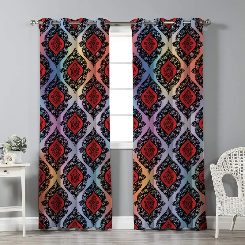 پرده نیروانا مدل pl2188 سایز 280 × 140 سانتی متر