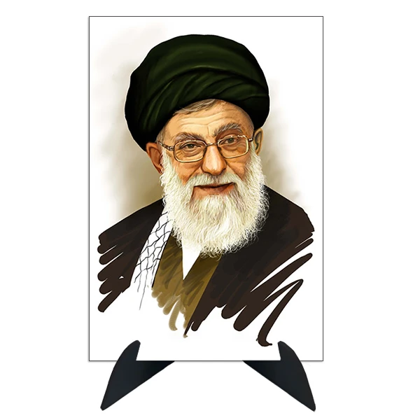 تابلو شاسی رومیزی طرح رهبر سید علی خامنه ای مدل AG-261