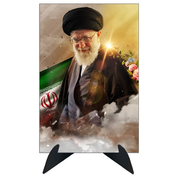 تابلو شاسی رومیزی طرح رهبر سید علی خامنه ای مدل AG-271