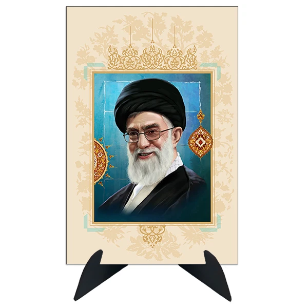 تابلو شاسی رومیزی طرح رهبر سید علی خامنه ای مدل AG-276