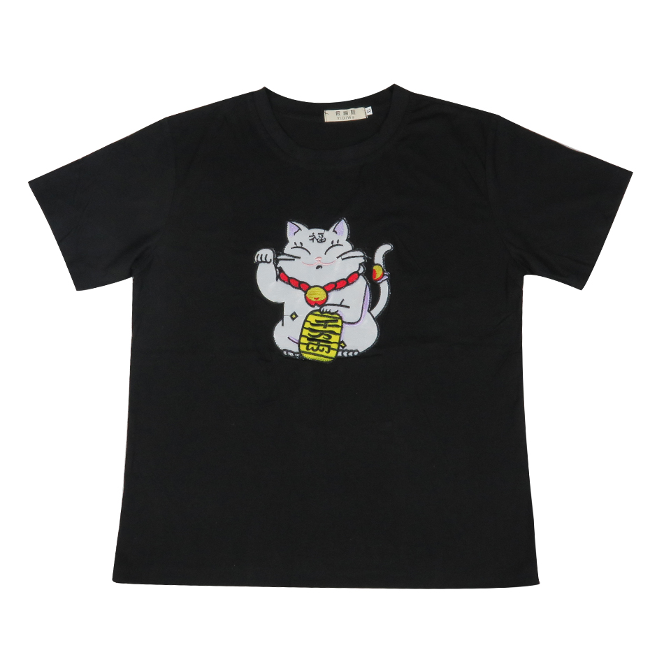 تی شرت زنانه طرح گربه کد brfp-159