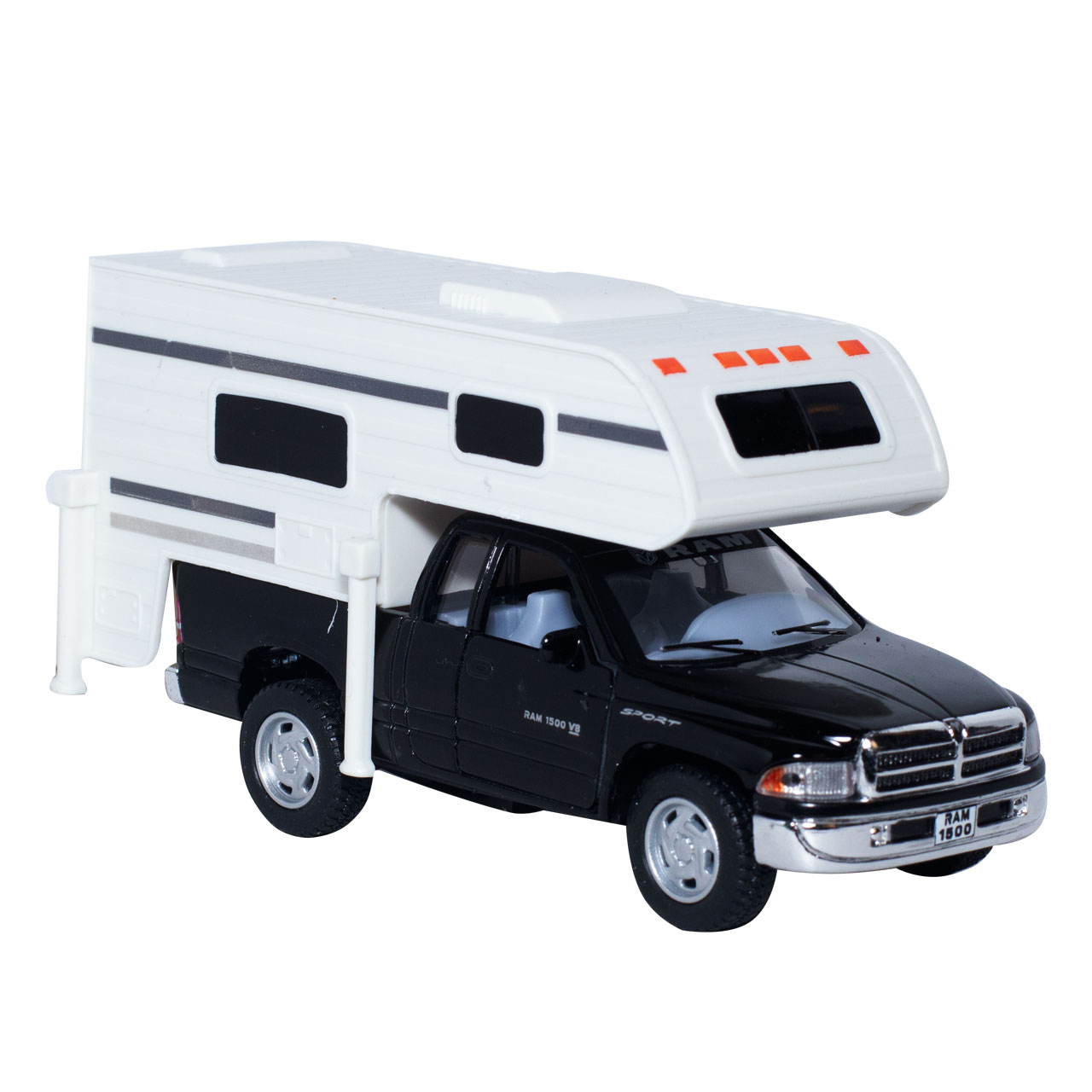 ماشین بازی کینزمارت مدل Dodge Ram Truck Camper