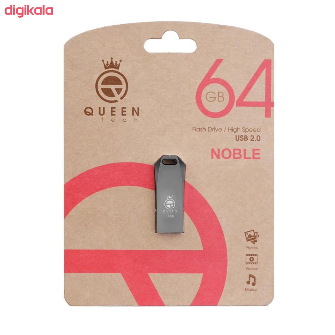 فلش مموری کوئین تک مدل NOBLE ظرفیت 64 گیگابایت main 1 1