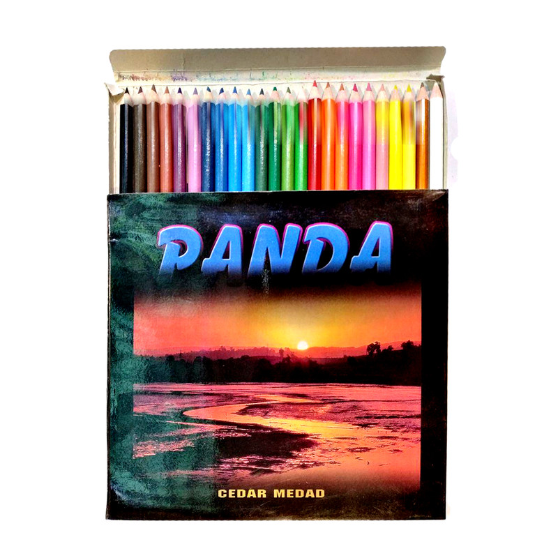 مداد رنگی 24 رنگ پاندا مدل ساحل