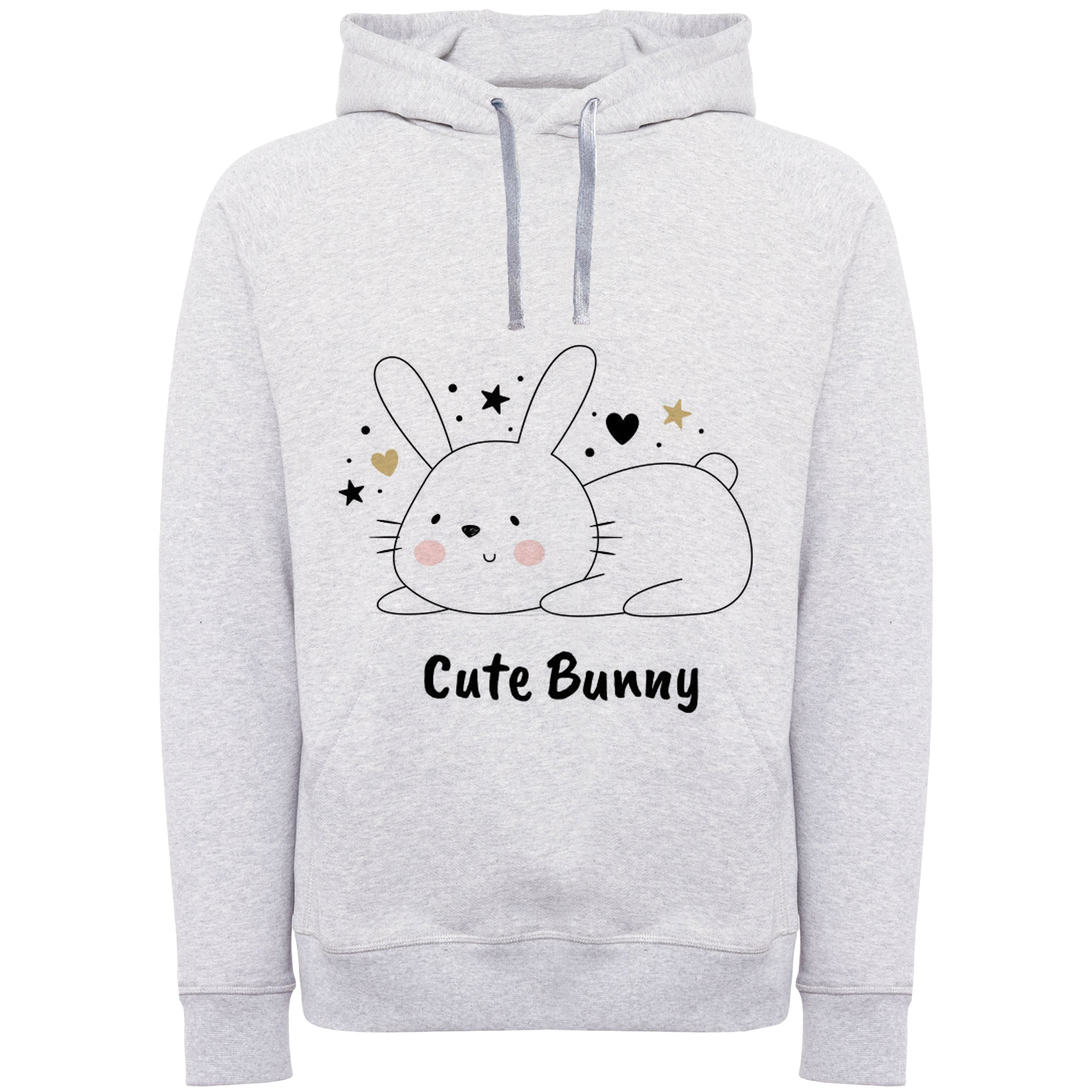نقد و بررسی هودی زنانه طرح cute bunny کد F331 توسط خریداران