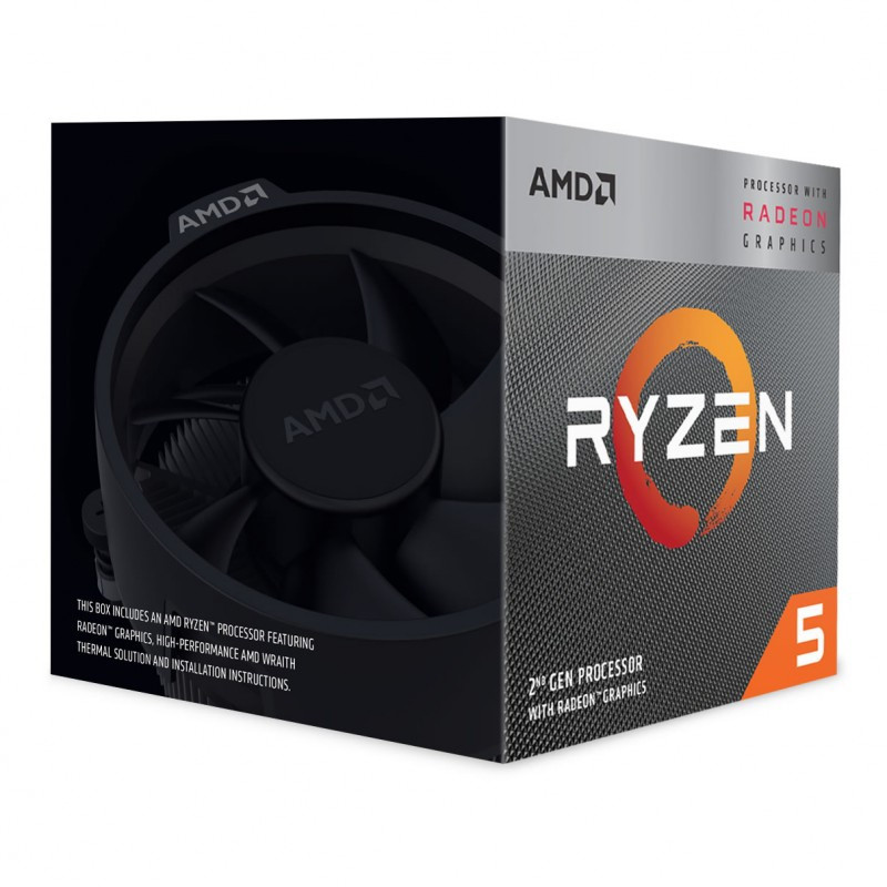 پردازنده مرکزی ای ام دی مدل Ryzen 5 3400G