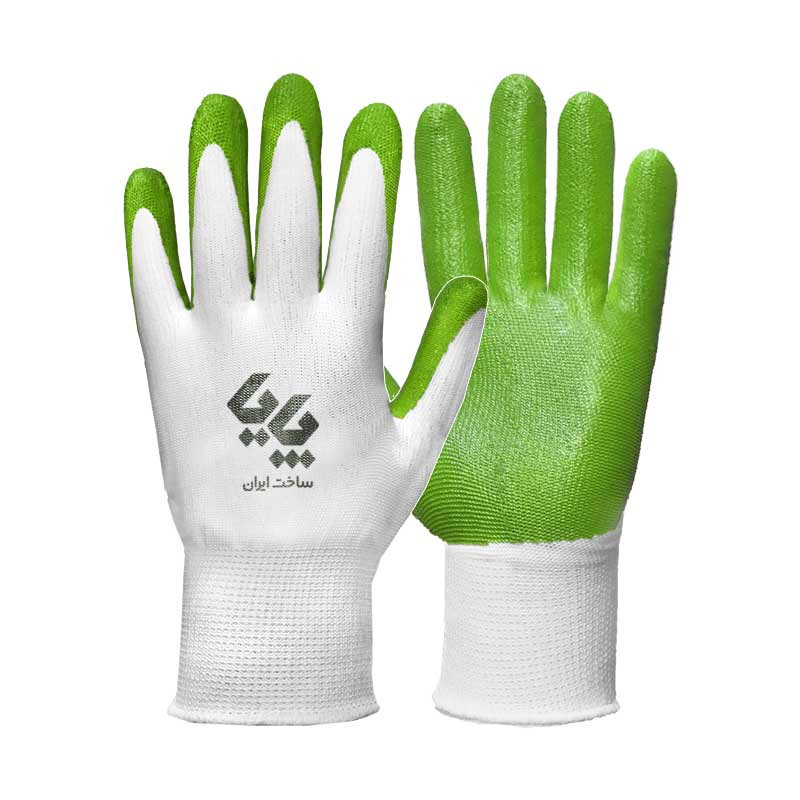 دستکش ایمنی پایا کد 55 بسته 2 عددی